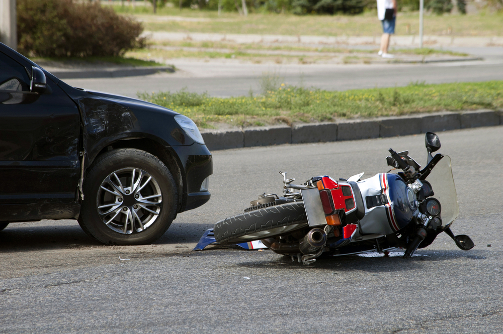 Motorcycle Crash Without Helmet