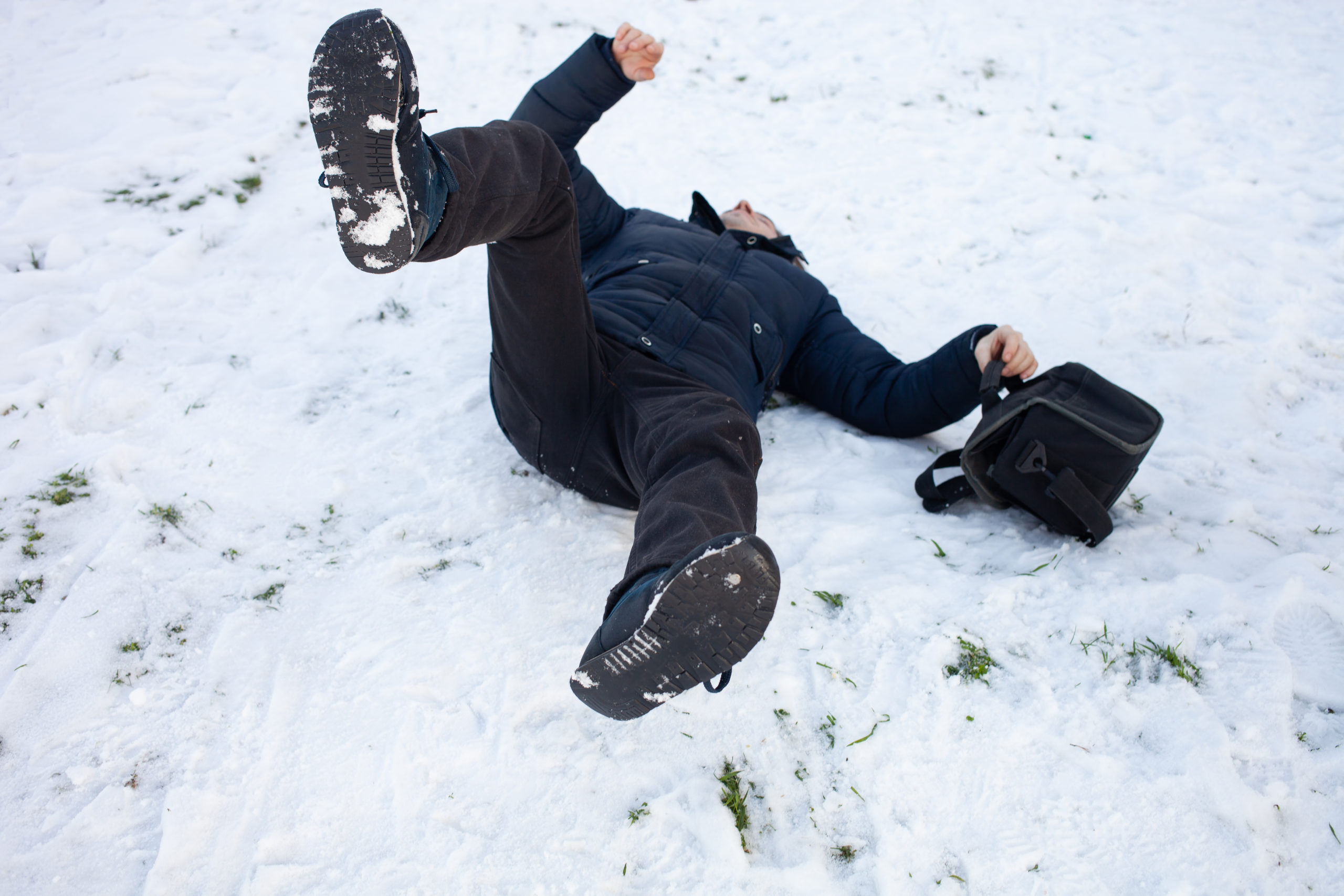 Who Is Responsible For Injuries Caused By Slips And Falls On Snow And Ice?
